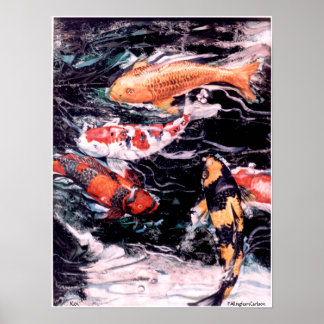 Póster Poster de PMACarlson Koi 9
