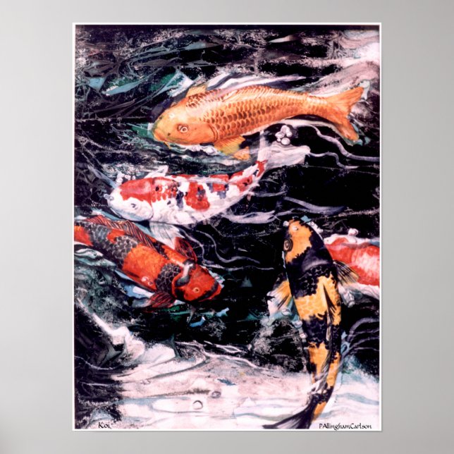 Póster Poster de PMACarlson Koi 9 (Frente)