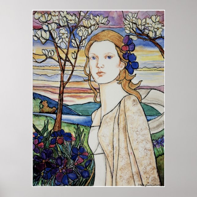 Póster Poster de PMACarlson Lady in Lace (Frente)