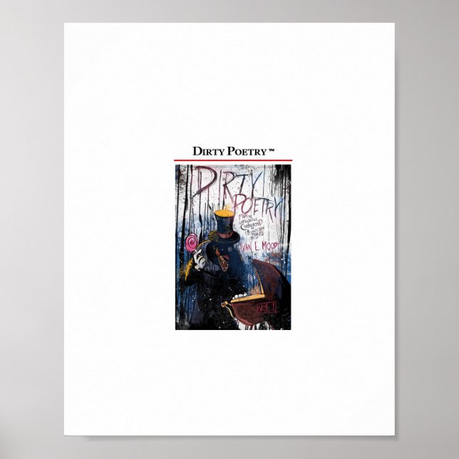 PÓSTER POSTER DE POETRÍA SUCIA (Frente)