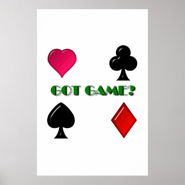 PÓSTER POSTER DE POKER CHAMPION "GOCE GAME" (Frente)