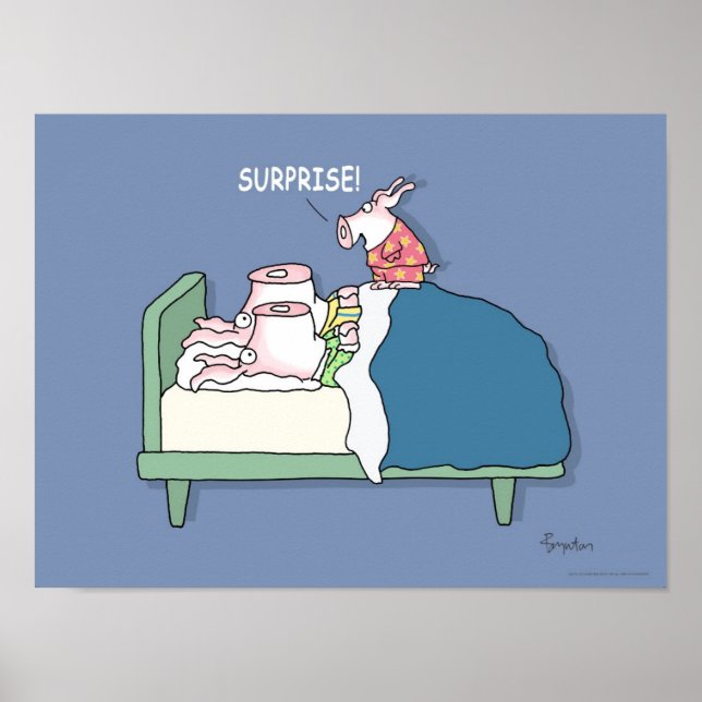 Póster POSTER de POOKIE Y PADRES por Sandra Boynton (Frente)