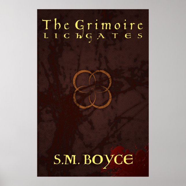 Póster Poster de portada de Lichgates (Grimoire Trilogy # (Frente)