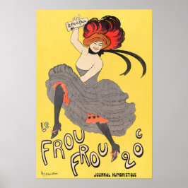 Póster Poster de portada/publicidad de revista de época