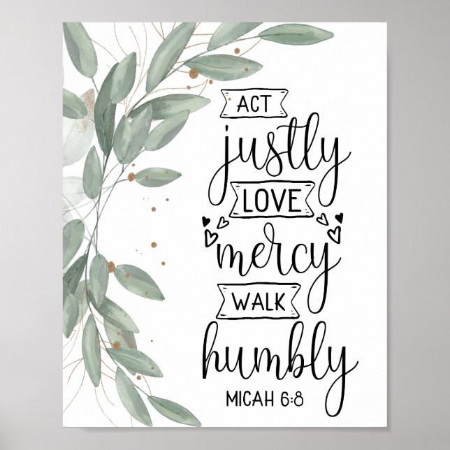 Póster Poster de poste cristiano/bíblico (Frente)