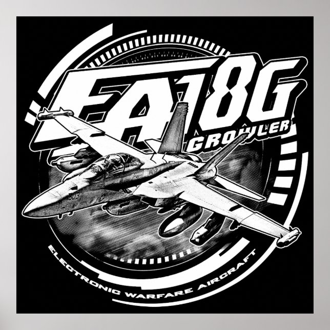 Póster POSTER de Poster de cultivador EA-18G (Frente)