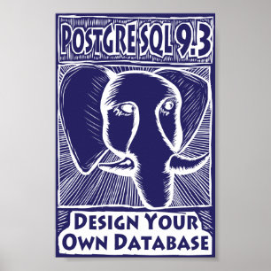Póster Poster de PostgreSQL 9,3