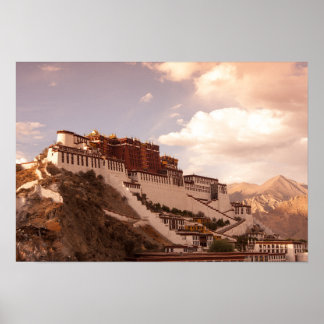 Póster Poster de Potala Tibet