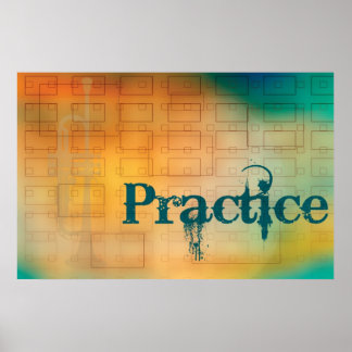 Póster Poster de prácticas - Trumpet