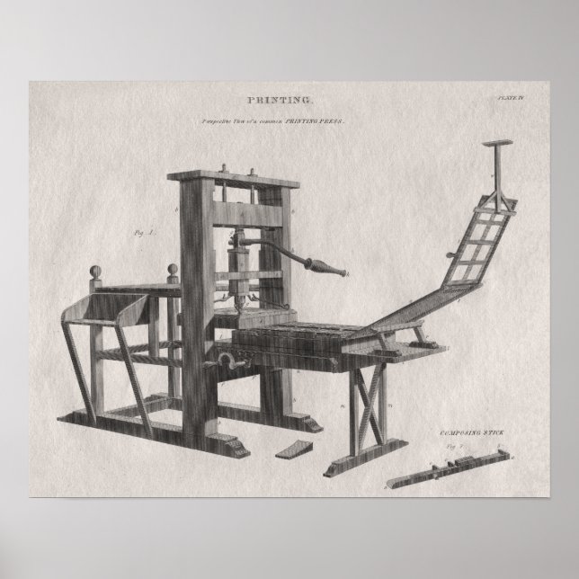 Póster Poster de prensa común (Frente)