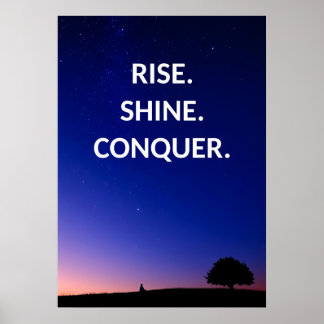 Póster Poster de presupuesto de confirmación positiva