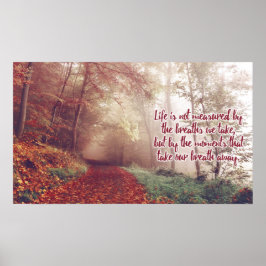 Póster Poster de presupuesto de vida