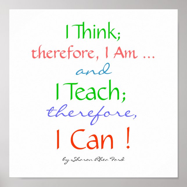 Póster Poster de presupuesto del profesor original por SR (Frente)