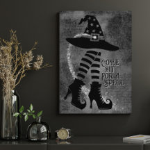 Poster de presupuesto estético de Halloween en Vic