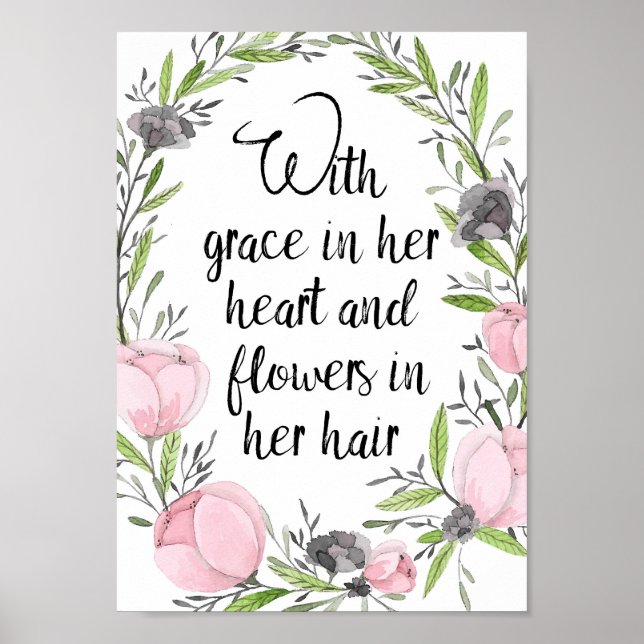 Póster poster de presupuesto inspirador (Frente)