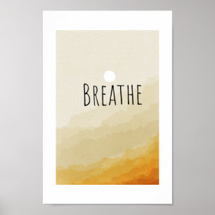 Póster Poster de presupuesto inspirador