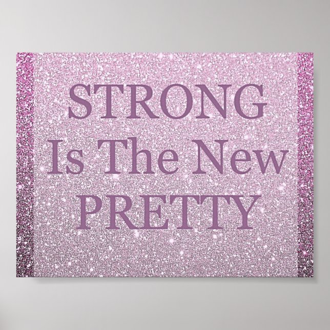 Póster poster de presupuesto inspirador de bonito (Frente)