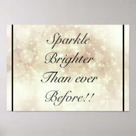 Póster poster de presupuesto inspirador de bonito