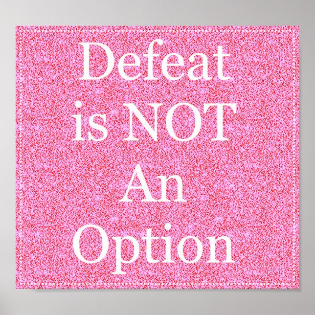 Póster poster de presupuesto inspirador de bonito (Frente)