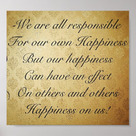 Póster poster de presupuesto inspirador de bonito