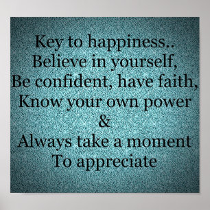 Póster poster de presupuesto inspirador de bonito