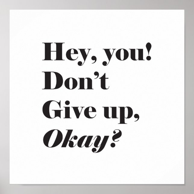 Póster Poster de presupuesto inspirador y Motivador (Frente)