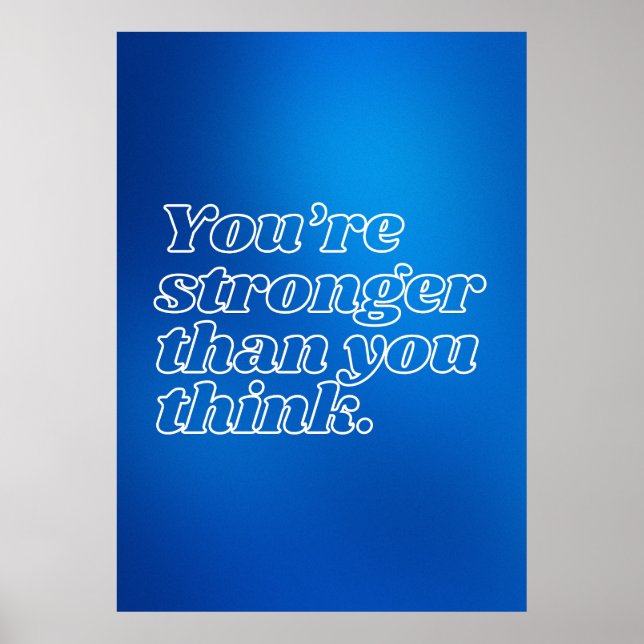 Póster Poster de presupuesto motivacional (Frente)