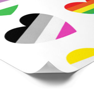 Póster Poster de Pride Hearts