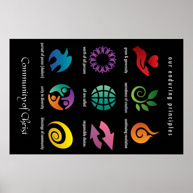 Póster Poster de principios duraderos (Frente)