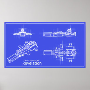 Póster Poster de programas de galaxia-revelación