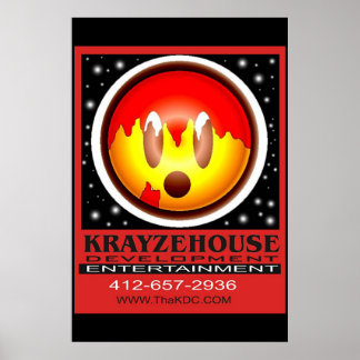 Póster Poster de promoción de desarrollo de Krayzehouse