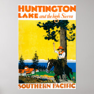 Póster Poster de Promotinal del lago huntington