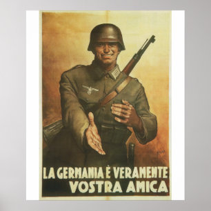 Póster Poster de propaganda de Alemania