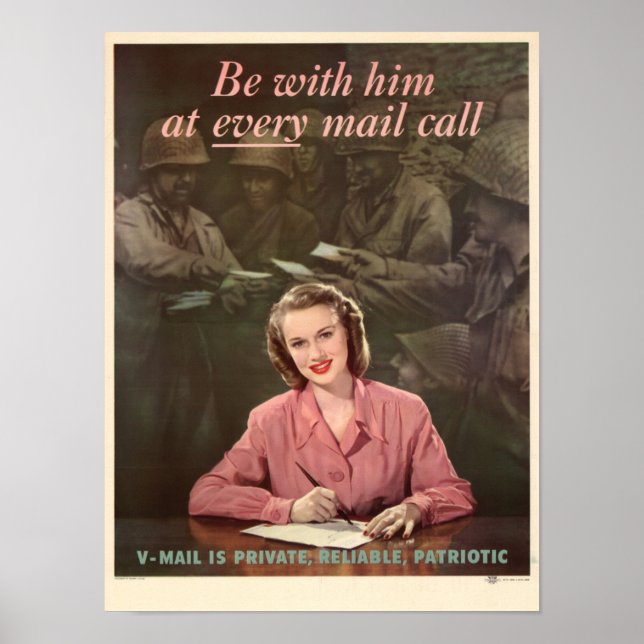 Póster Poster de propaganda de época (Frente)