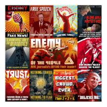 Poster de propaganda de Trump, 11 en 1