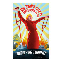 Poster de propaganda de TrumpCare