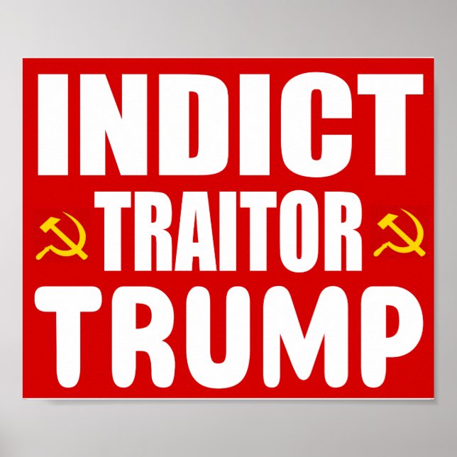 Póster Poster de protesta contra Trump (Frente)