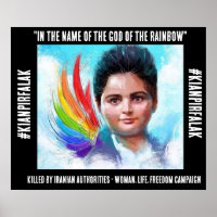 poster de protesta #Kianpirfalak