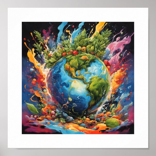 Póster Poster de provisiones para fines generales (Frente)