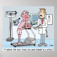 Poster de pruebas médicas de personalizado diverti