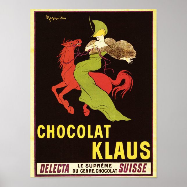 Póster Poster de publicidad de Chocolat Klaus (Frente)