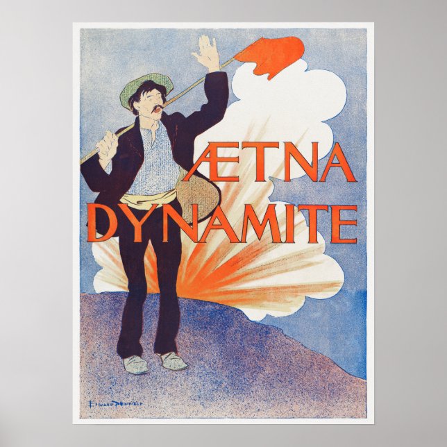 Póster Poster de publicidad de época (Frente)