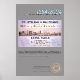 Póster Poster de publicidad de Feustmann y Kaufmann