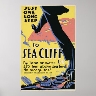 Póster Poster de Publicidad de Sea Cliff en Nueva York