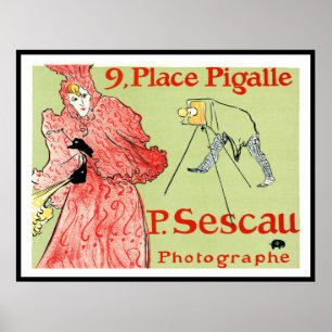 Póster Poster de publicidad de Toulouse-Lautrec