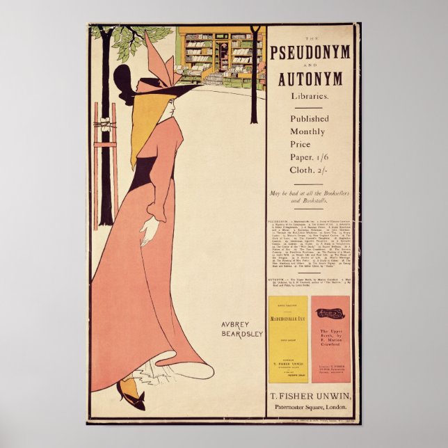 Póster Poster de publicidad para "El libro amarillo" (Frente)