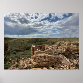 Póster Poster de pueblo pionero @3dudes1life