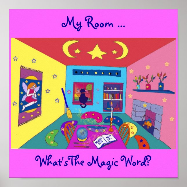 Póster Poster de puerta de niños (Frente)