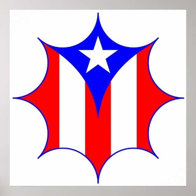 Póster Poster de Puerto Rico (Frente)