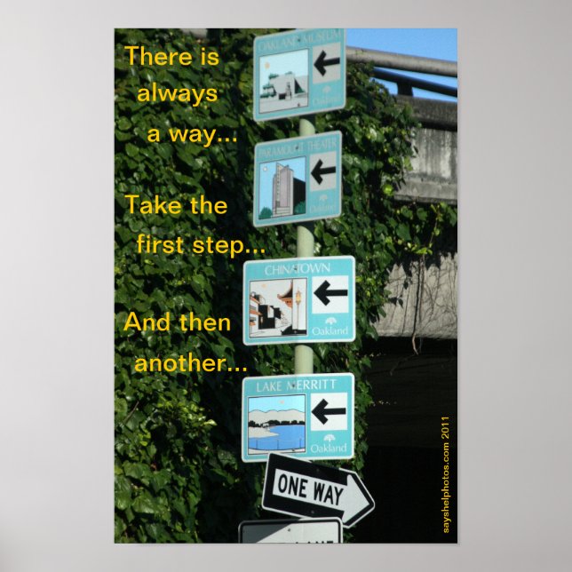 Póster Poster De Qué Vía (Frente)